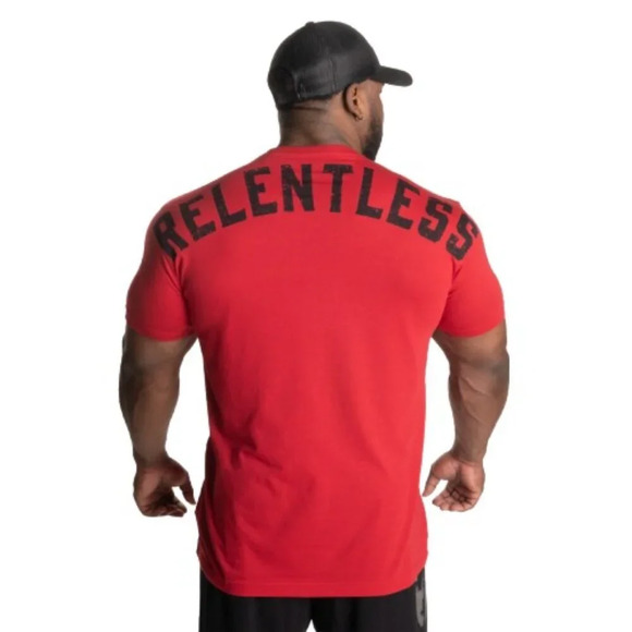 Gasp Skull Standard Tee, Red - Picture 2 of 4